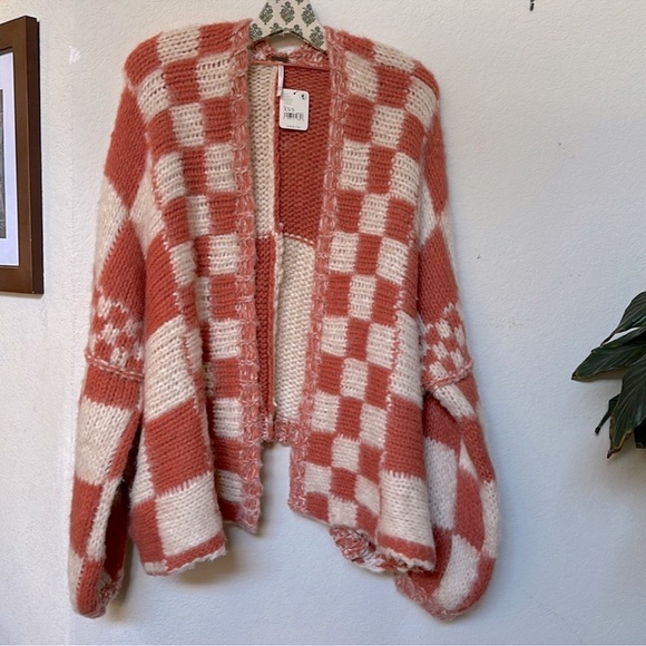 NWT Free People | Aldrin Checkered Cardigan | XS/S - Picture 8 of 16